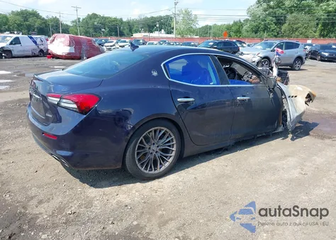 2021 Maserati Ghibli S Q4 from USA, damaged, VIN ZAM57YTA8M1369138